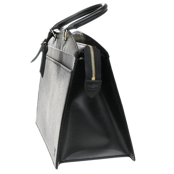 LOUIS VUITTON LV Logo Riviera Hand Bag Epi Leather Black France - Picture 12 of 16